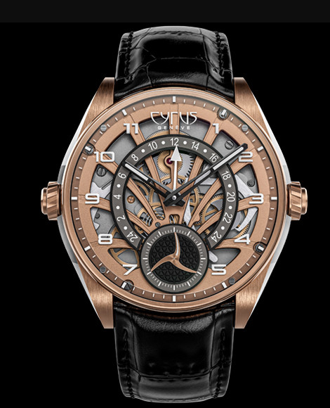 Cyrus dominion gmt gold 528.507.GG.A Replica Watch